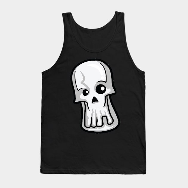 Jawbone Tank Top by ArtistXero